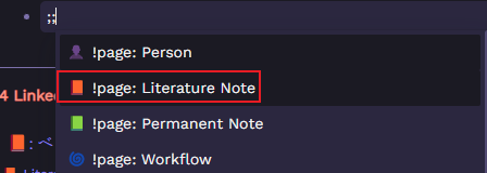 Literature Note